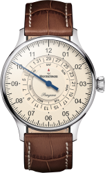 Meistersinger Pangaea Day Date ivory - %SALE % 